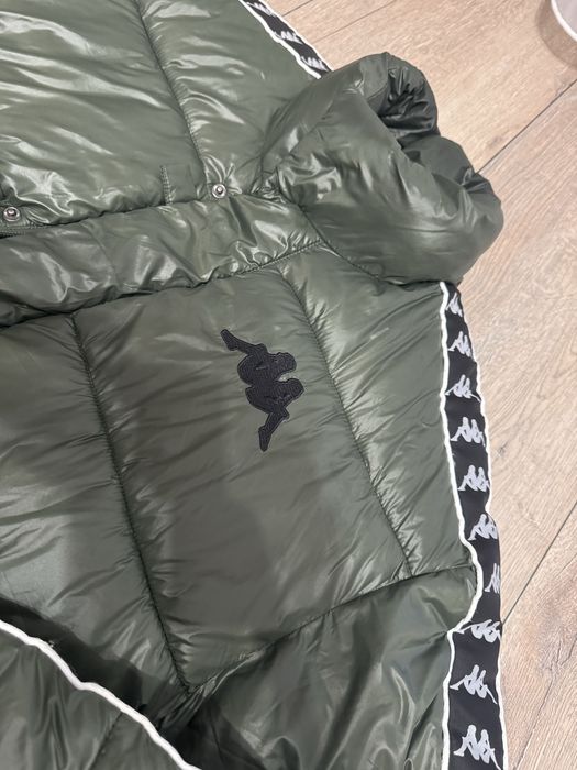 Пуховик Kappa на лампасах