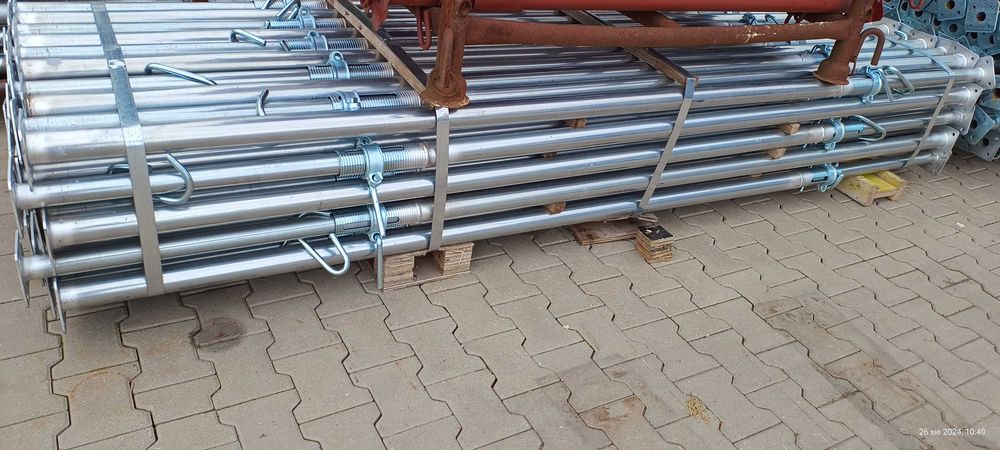 Podpora stropowa ocynk 2,8-5m z gwintem zewnętrznym podpory sztyce