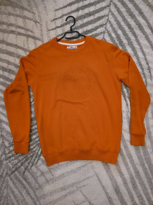 Stone island bluza pomarańczowa
