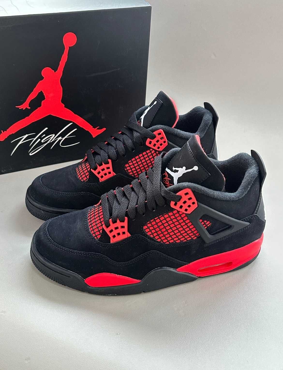 Jordan 4 Retro Red Thunder R.43