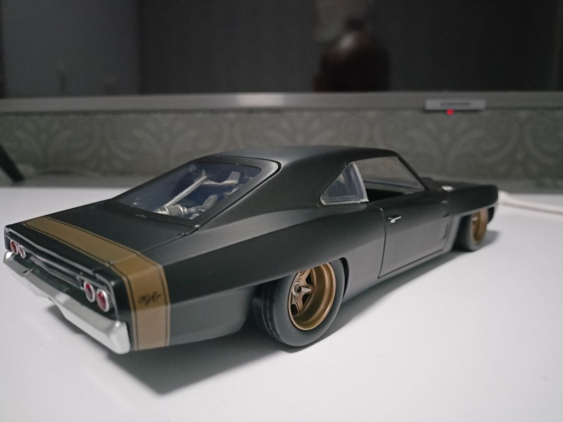 Dodge charger 1969 форсаж 1/24