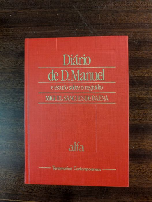 Vendo livro Diário de D. Manuel
