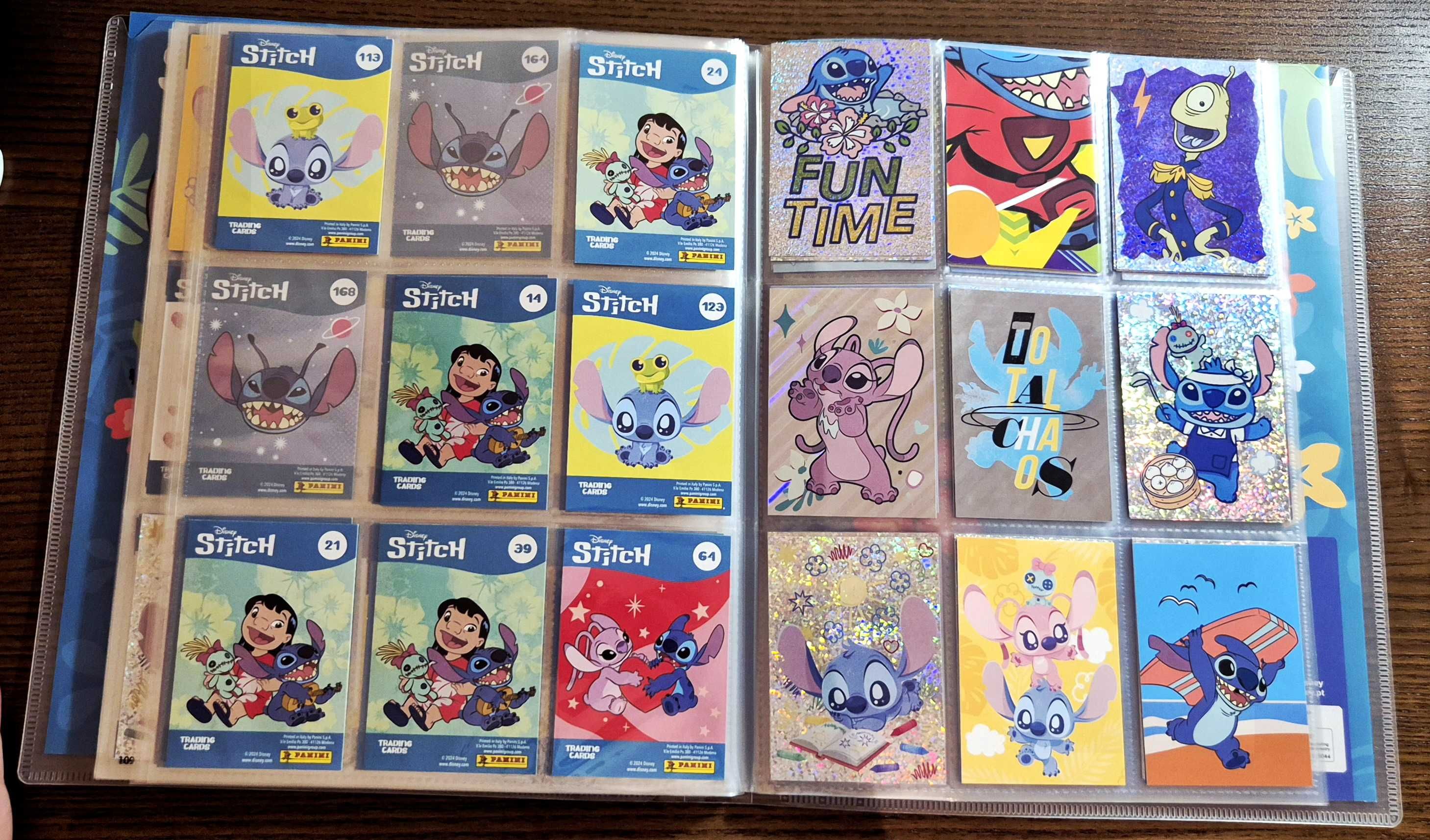 Cartas Stitch Panini
