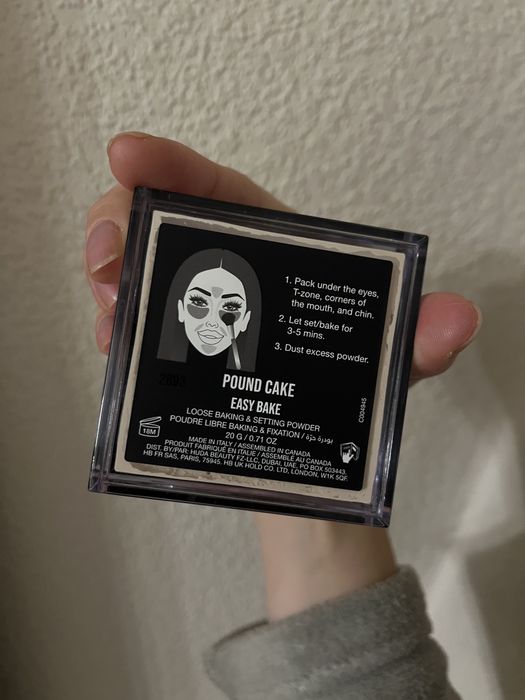 puder huda beauty easy bake loose Pound cake nowa