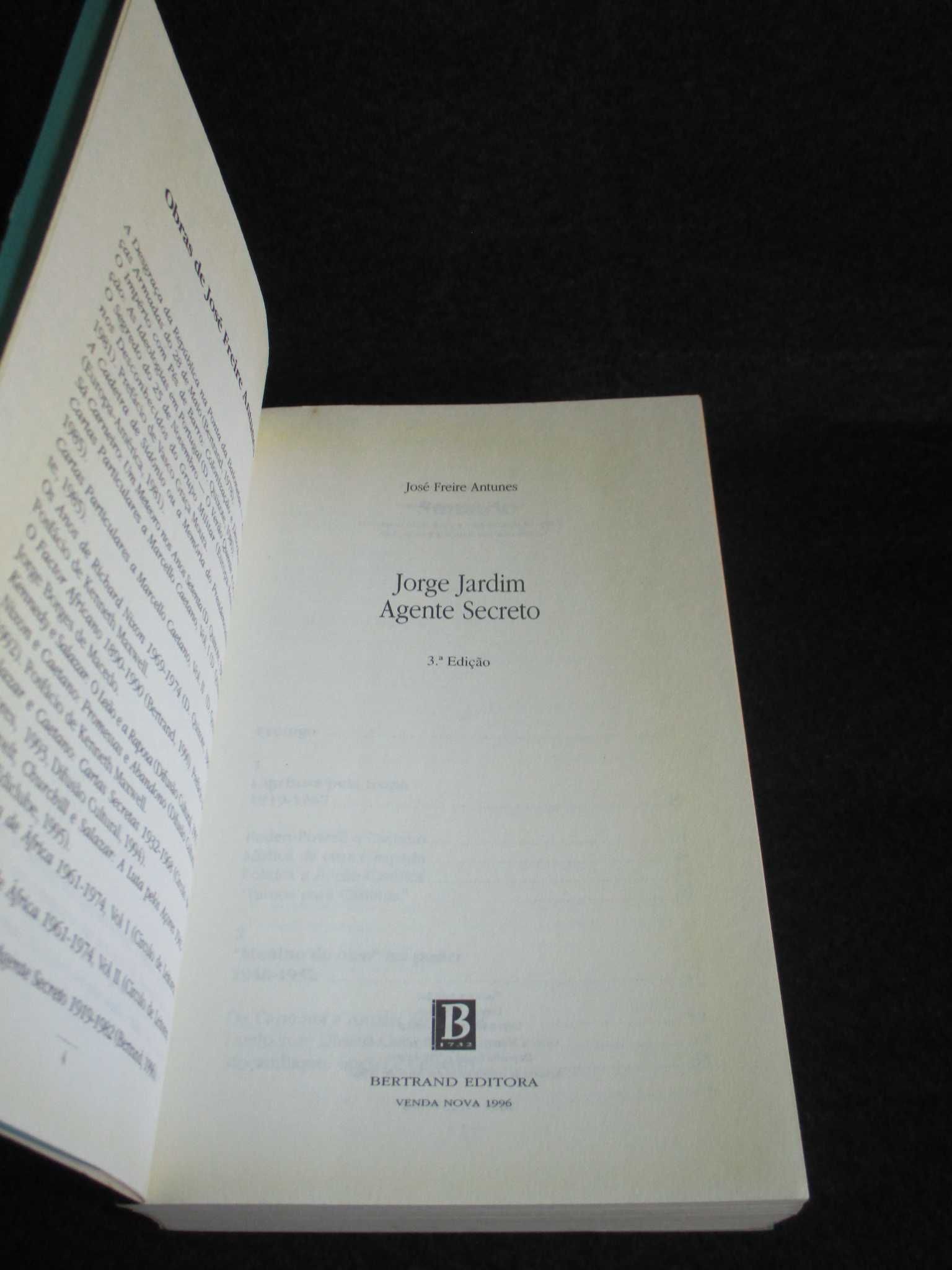 Livro Jorge Jardim Agente Secreto José Freire Antunes