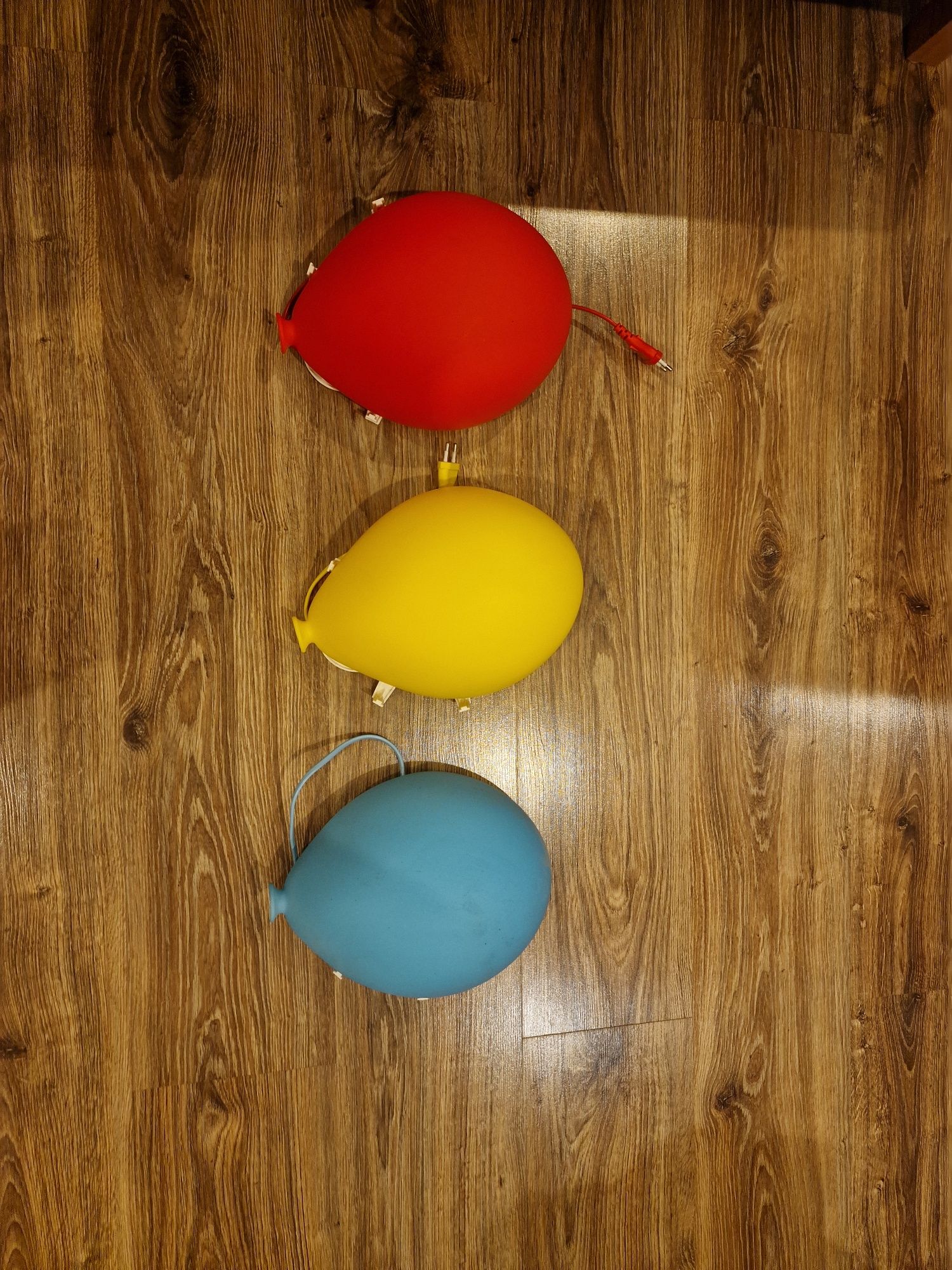 Lampy balony 3 szt. Wiszące