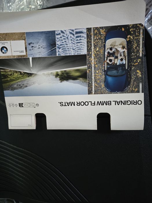 Гумовий килимок  bmw x4,пасажир