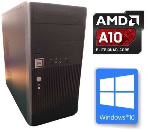 AMD A10-7890K 16GB GTX1050Ti SSD+HDD WiFi Win10Pro