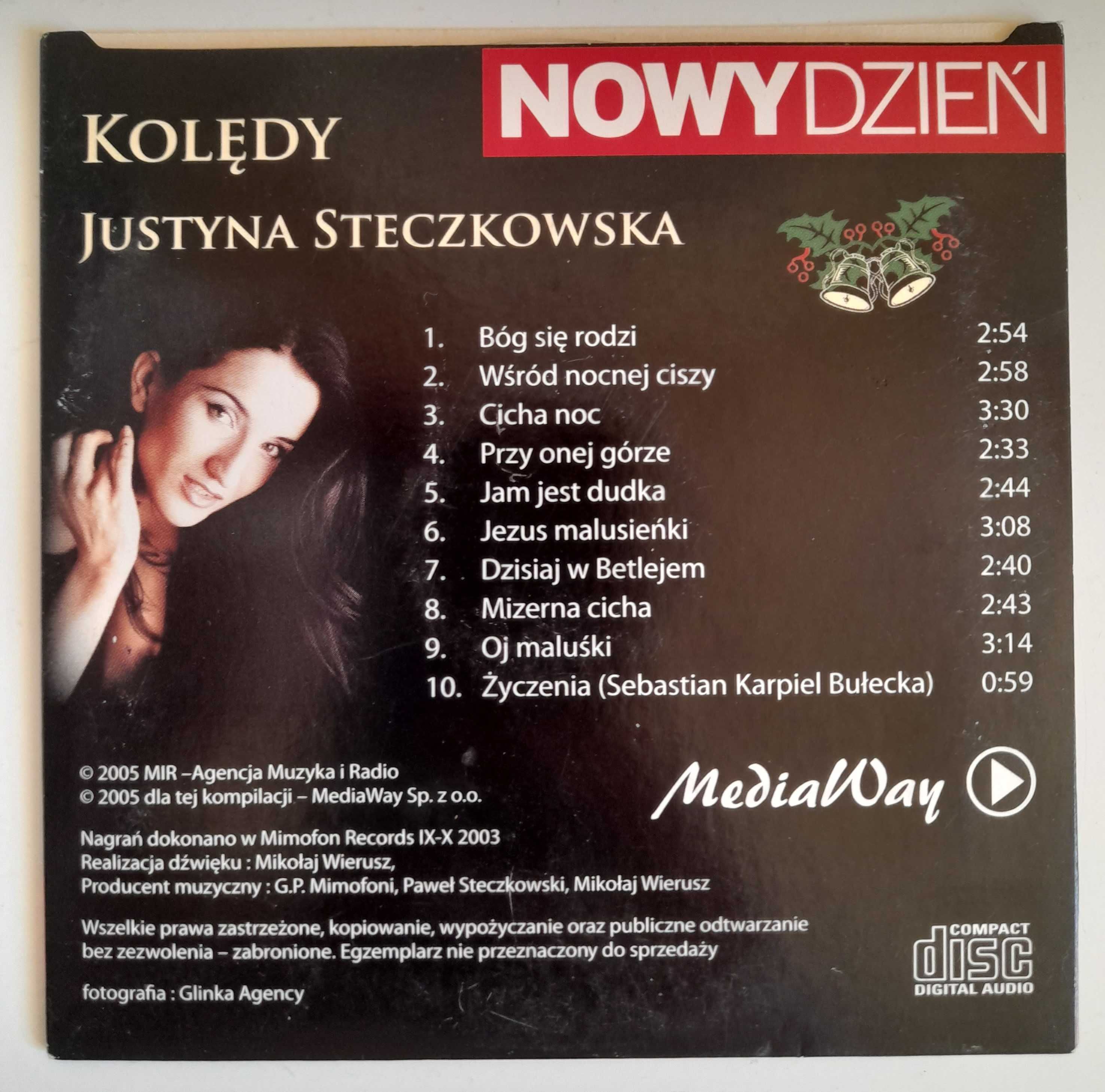 Kolędy Justyna Steczkowska CD