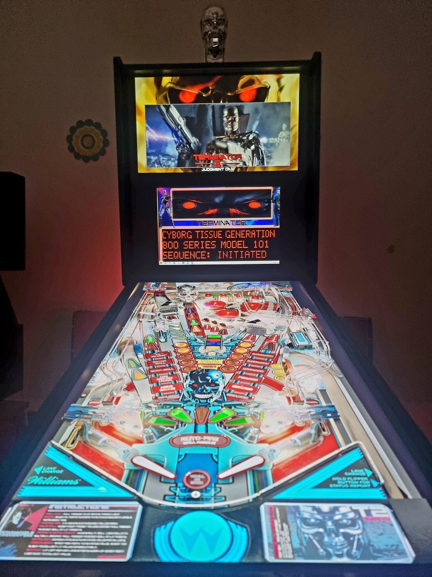 Máquina pinball flippers digital jukebox