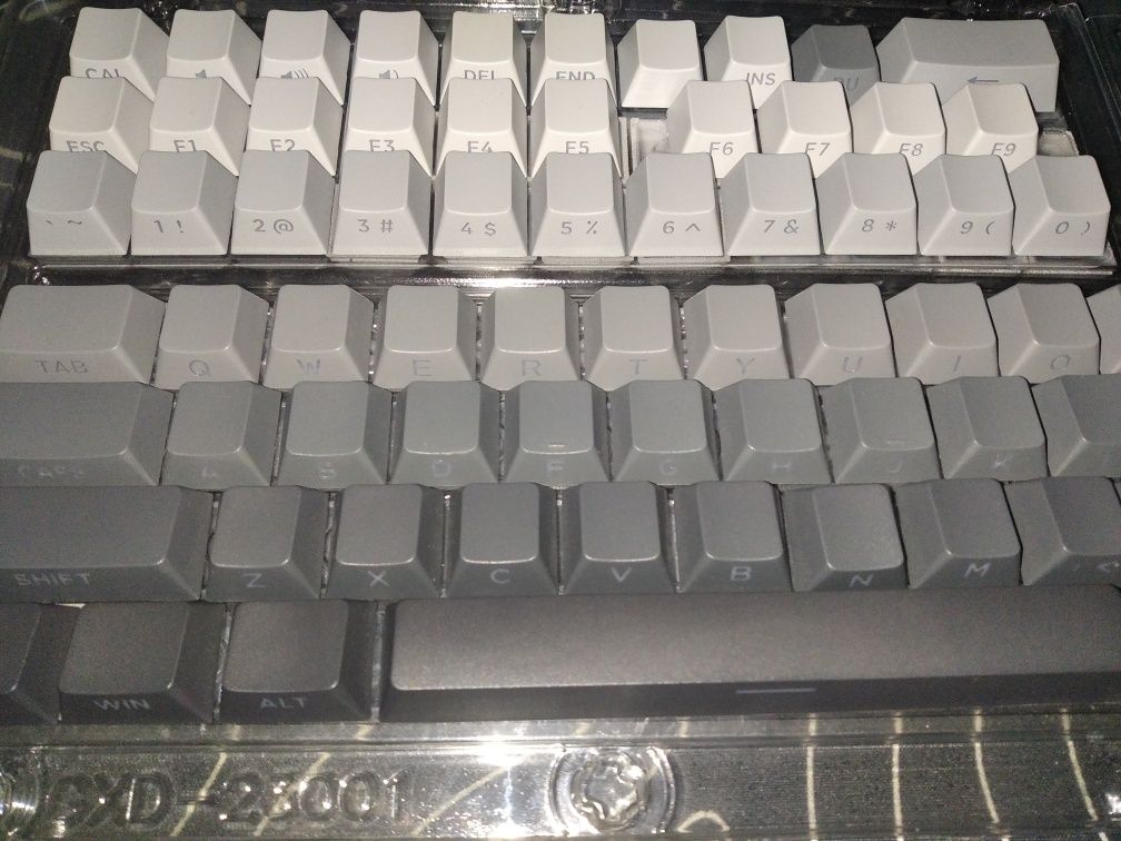 PBT Double-Shot Side-Printed Keycaps