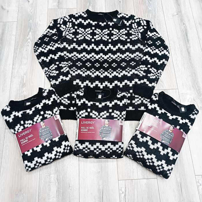 Мужской вязаный свитер Livergy размер S M L XL