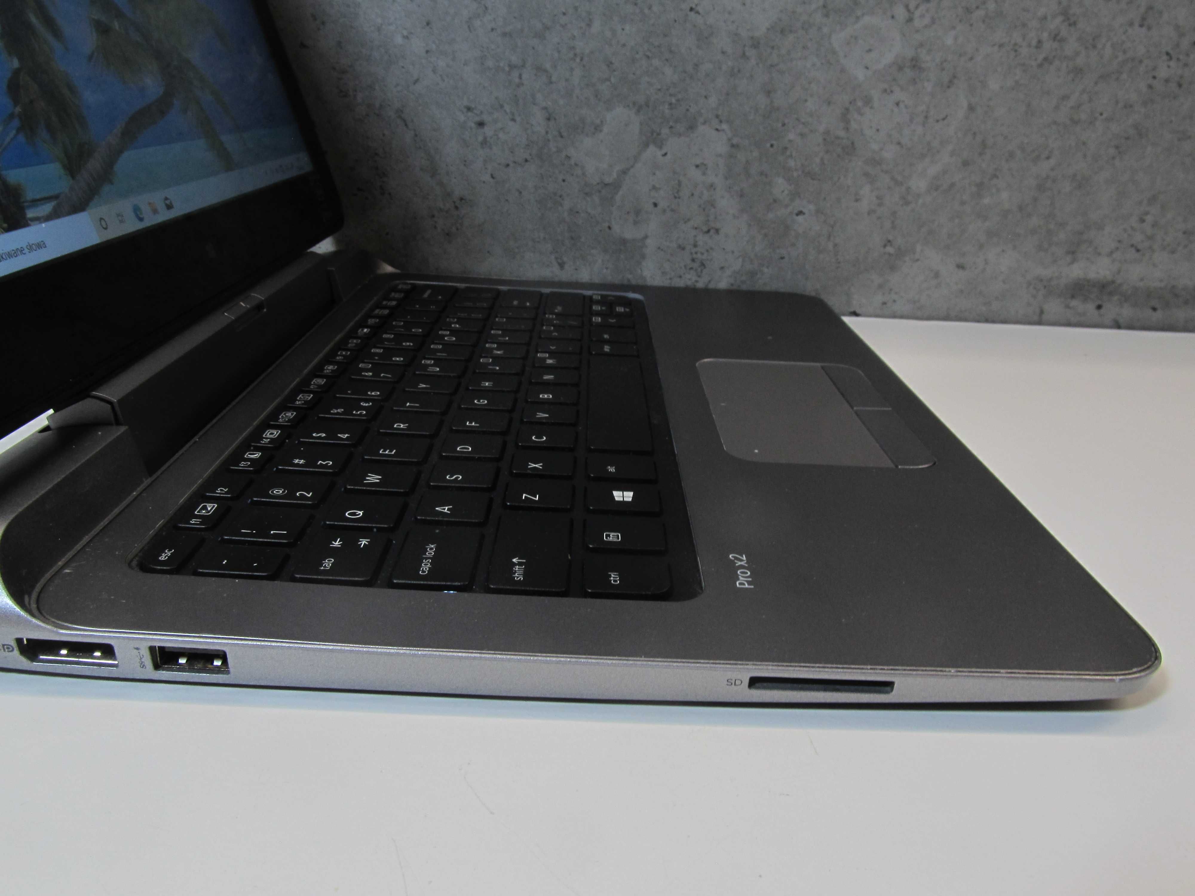 OKAZJA Laptop Tablet HP Pro x2 612 G1 i5 4GB Dysk SSD 128GB dotykowy