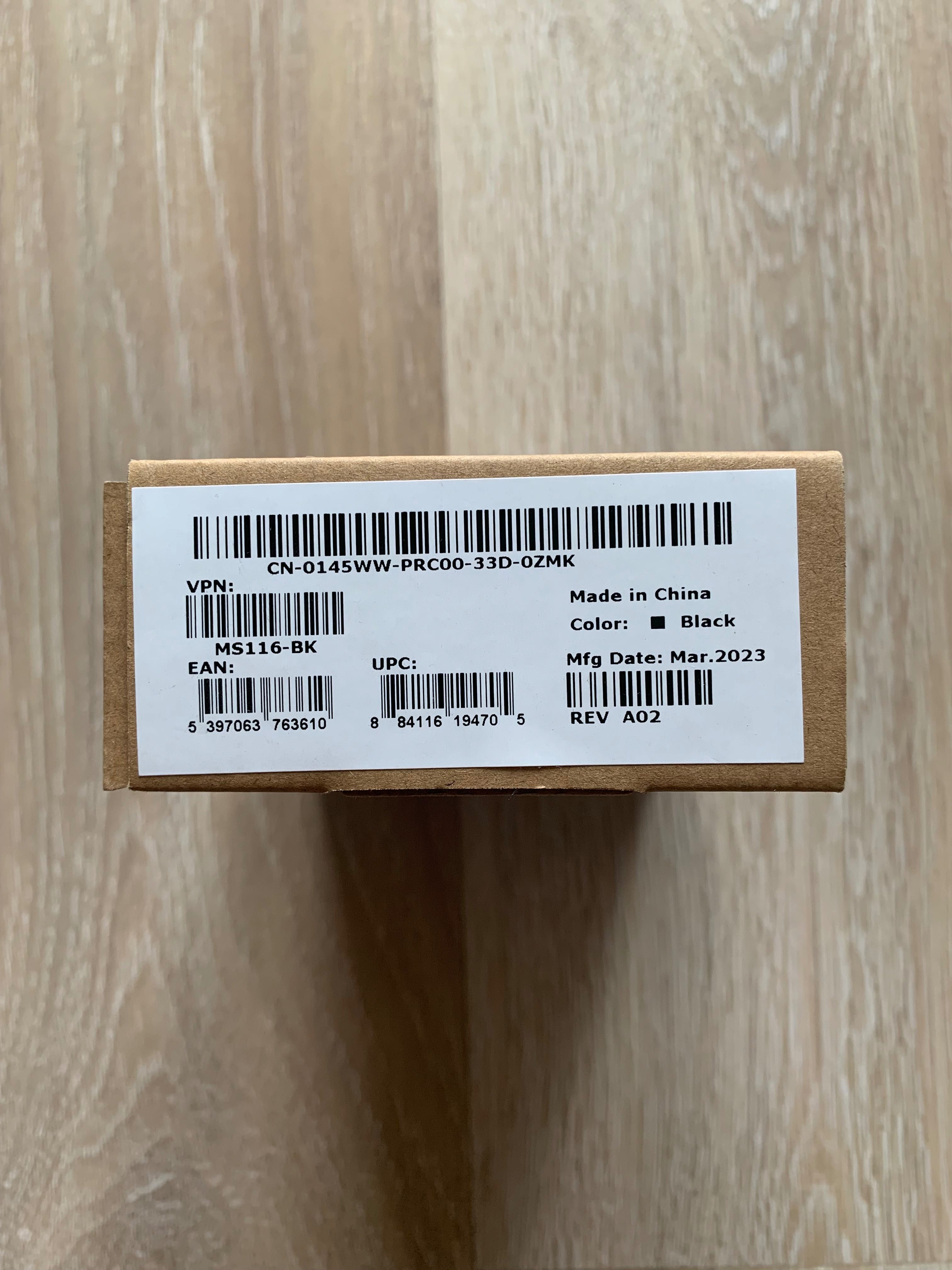 Mysz komputerowa Dell MS116-BK