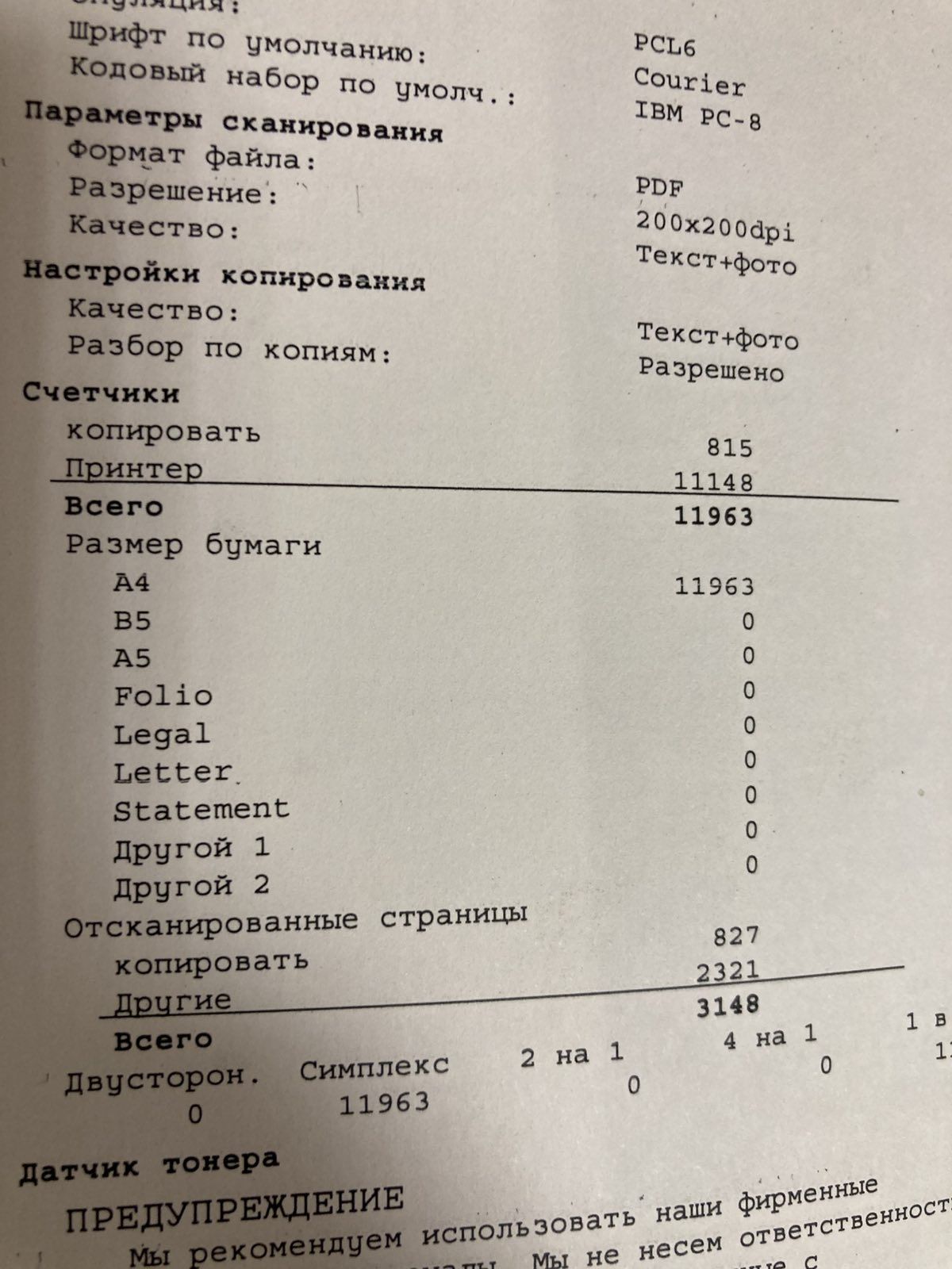 Kyocera M2040D (принтер, ксерокс, сканер) 3 в 1, МФУ