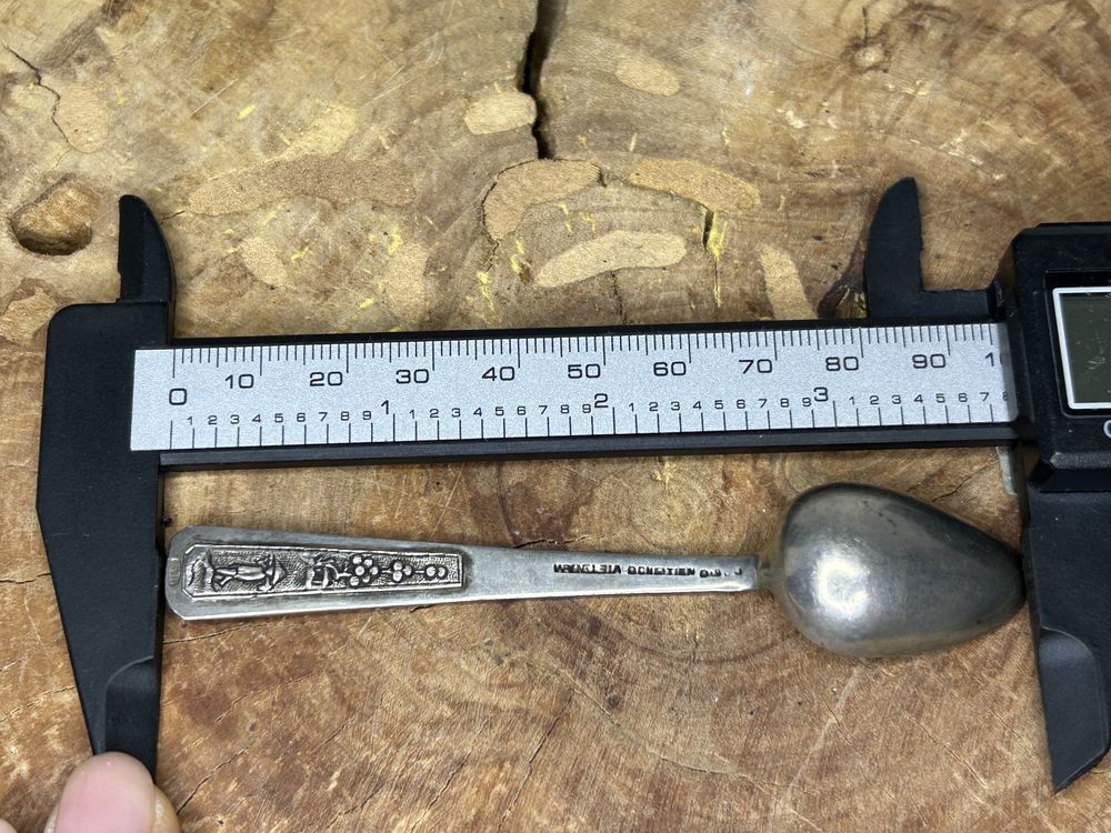 Stara srebrna Łyżeczka 875 próba 13.4 g