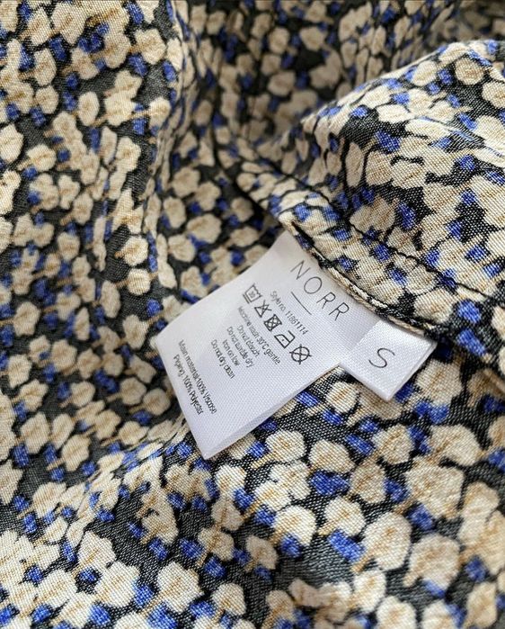 Сукня Norr з довгими рукавами в квіточку