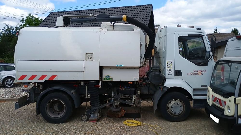 Renault MIDLUM ZAMIATARKA mercedes axor johnston semat atego faun  odkurzacz