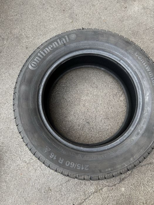 Dwie Opony Continental ContiWinterContact TS830P 215/60/16 2021r.