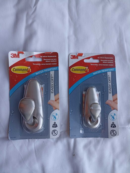 Gancho adesivo 3M em metal