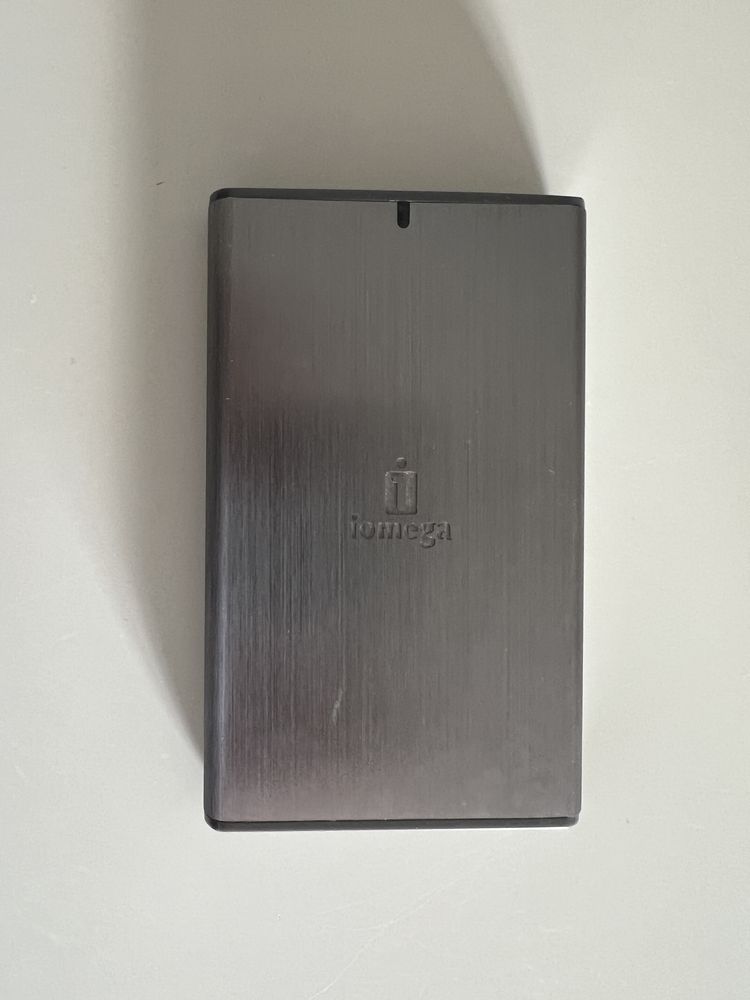 Caixa Iomega Disco 2,5