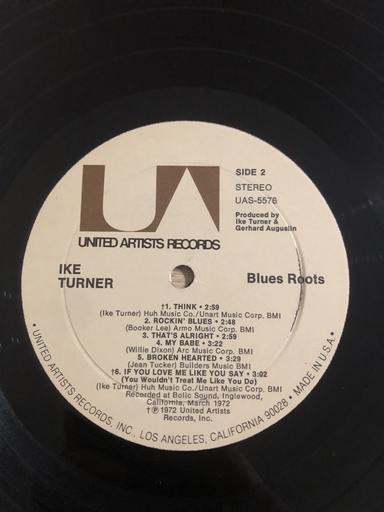 Ike Turner Blues Boots USA 1 Press EX- 1972