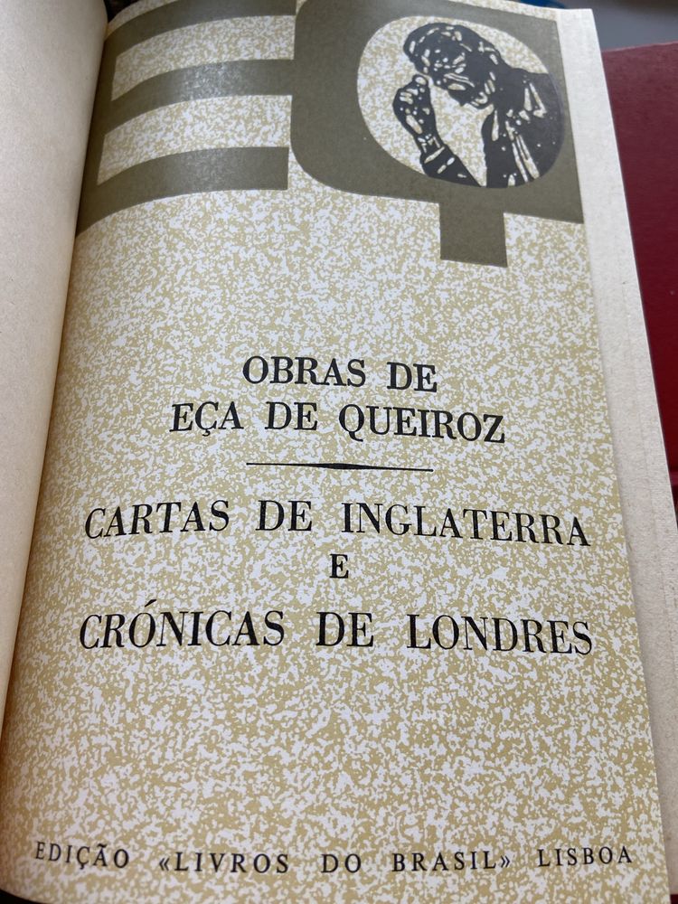 6 volumes Eça de Queiroz