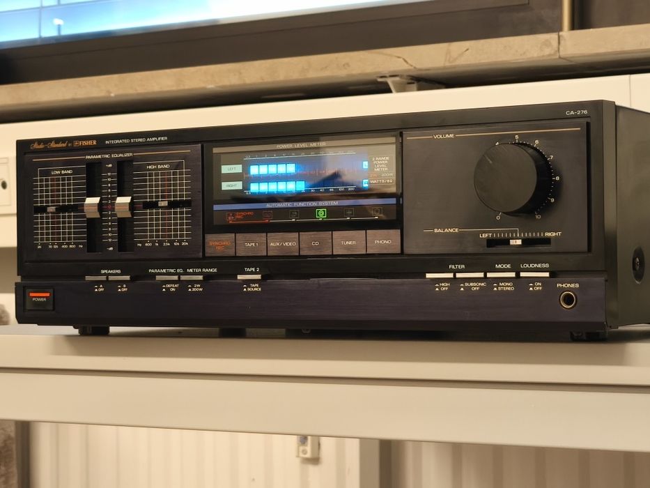 Топовий підсилювач Fisher CA-276 ! 2x150 Вт! 16 кг. Відмінний стан !