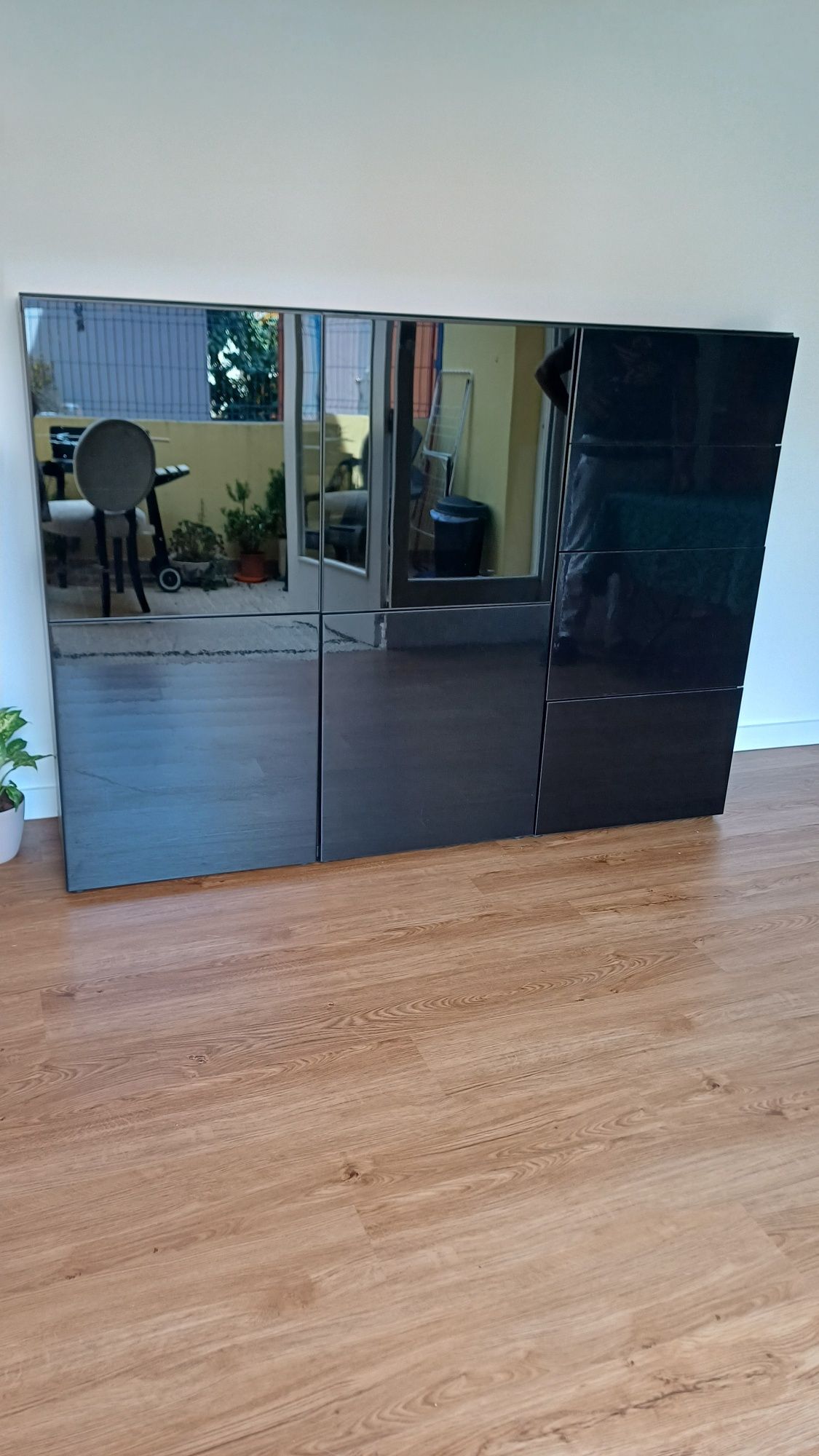 Móvel  de sala preto