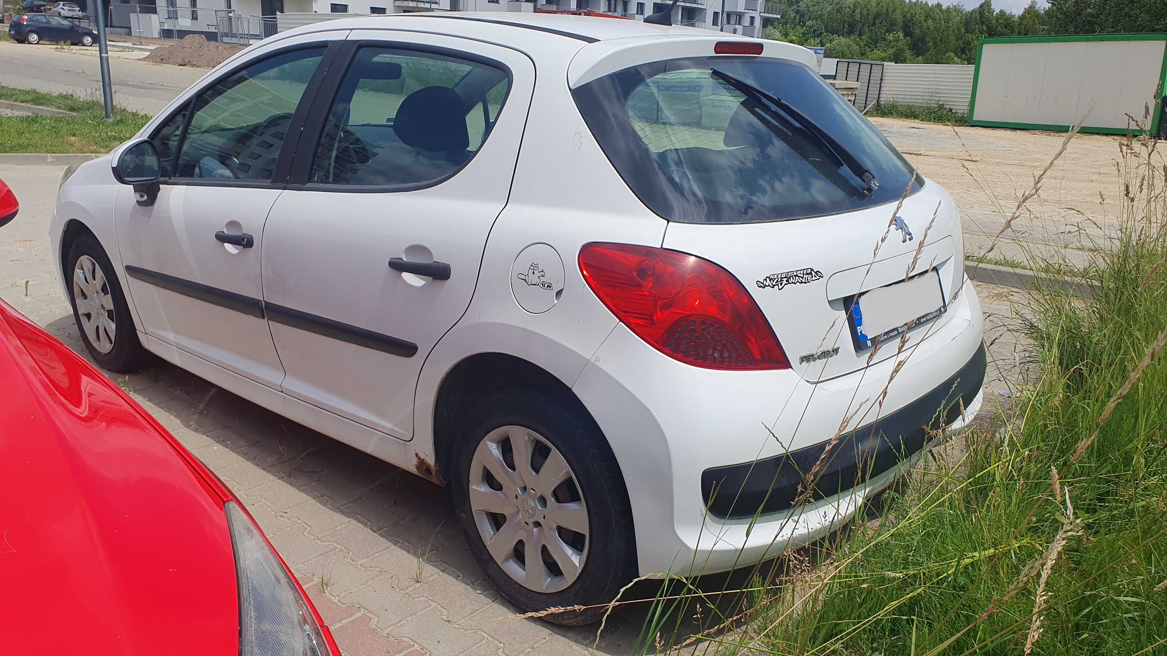 Peugeot 207 rok 2009 1,4 Benzyna Zarejestrowany w Polsce