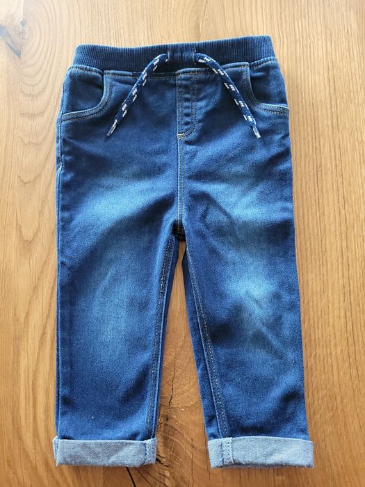 Jeansy dziewczęce r. 80-86