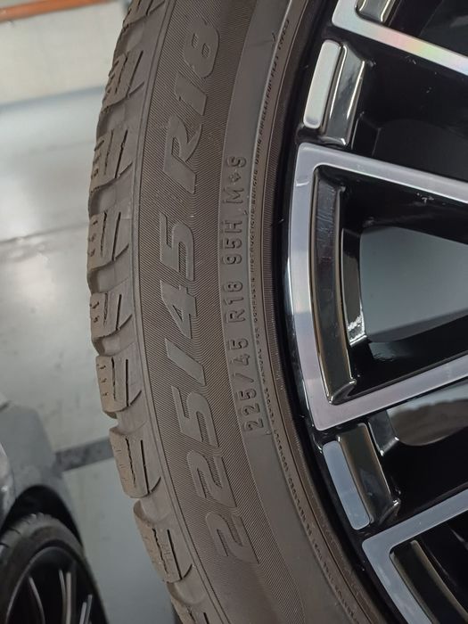 Koła zimowe oem mercedes w206 w205 cla cls  c klasa "18