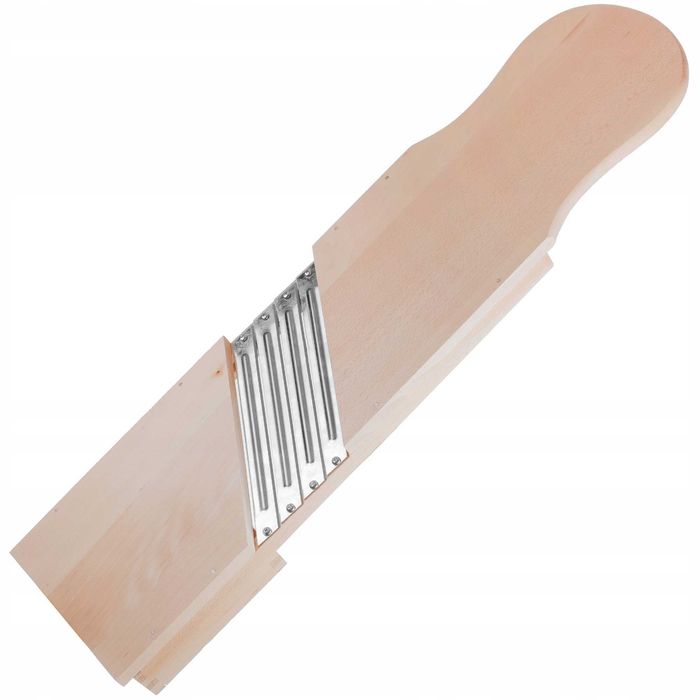 Gigantyczna Drewniana Tarka do Kapusty i Sałaty 92cm 5kg