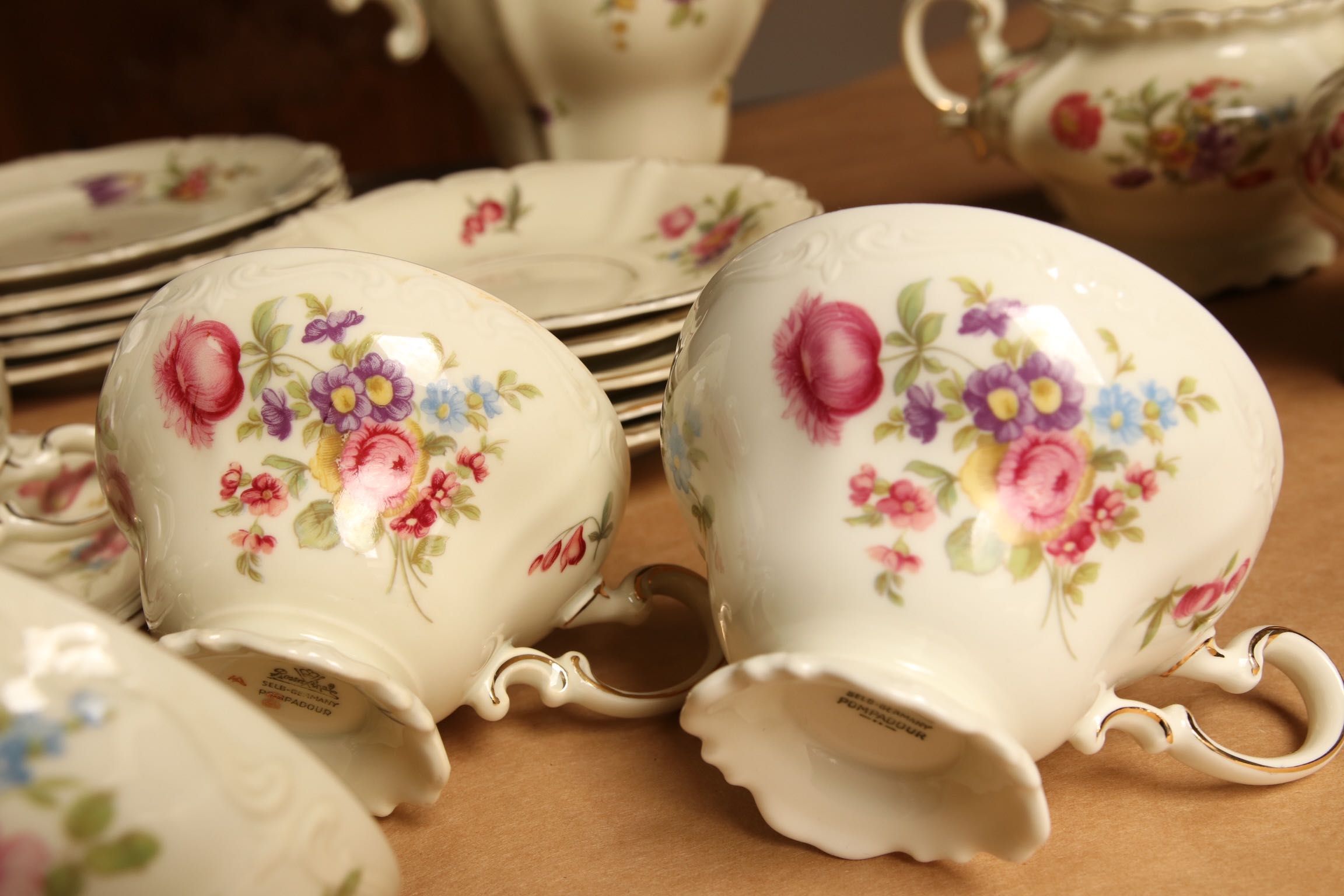 Serwis Rosenthal Pompadour porcelana dla 6 osób