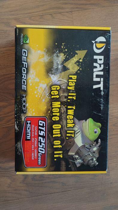 Видокарта Palit GeForce GTS 250 512MB 256bit GDDR3 Dual-link DVI HDMI