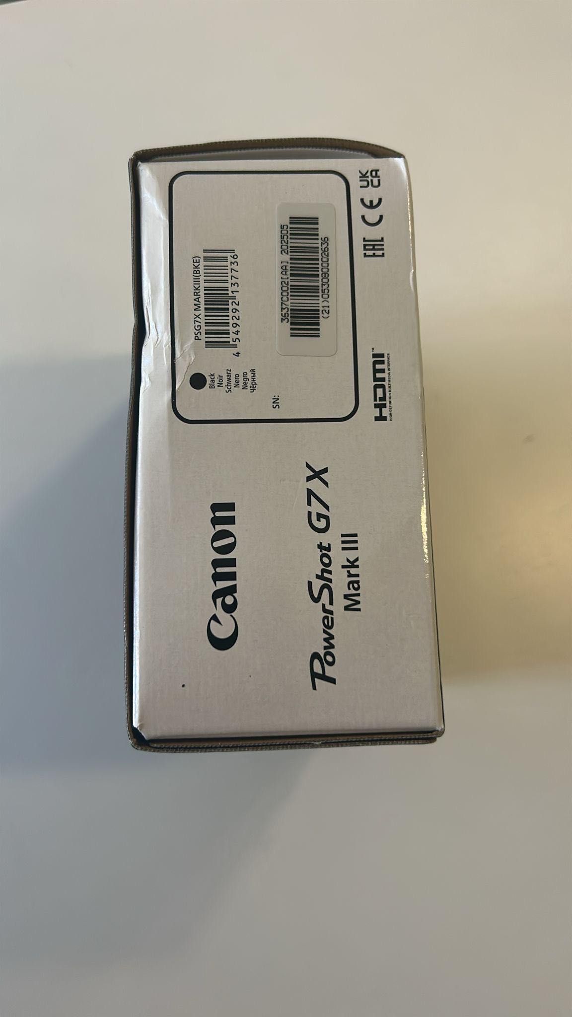CANON Powershot G7X Mark III