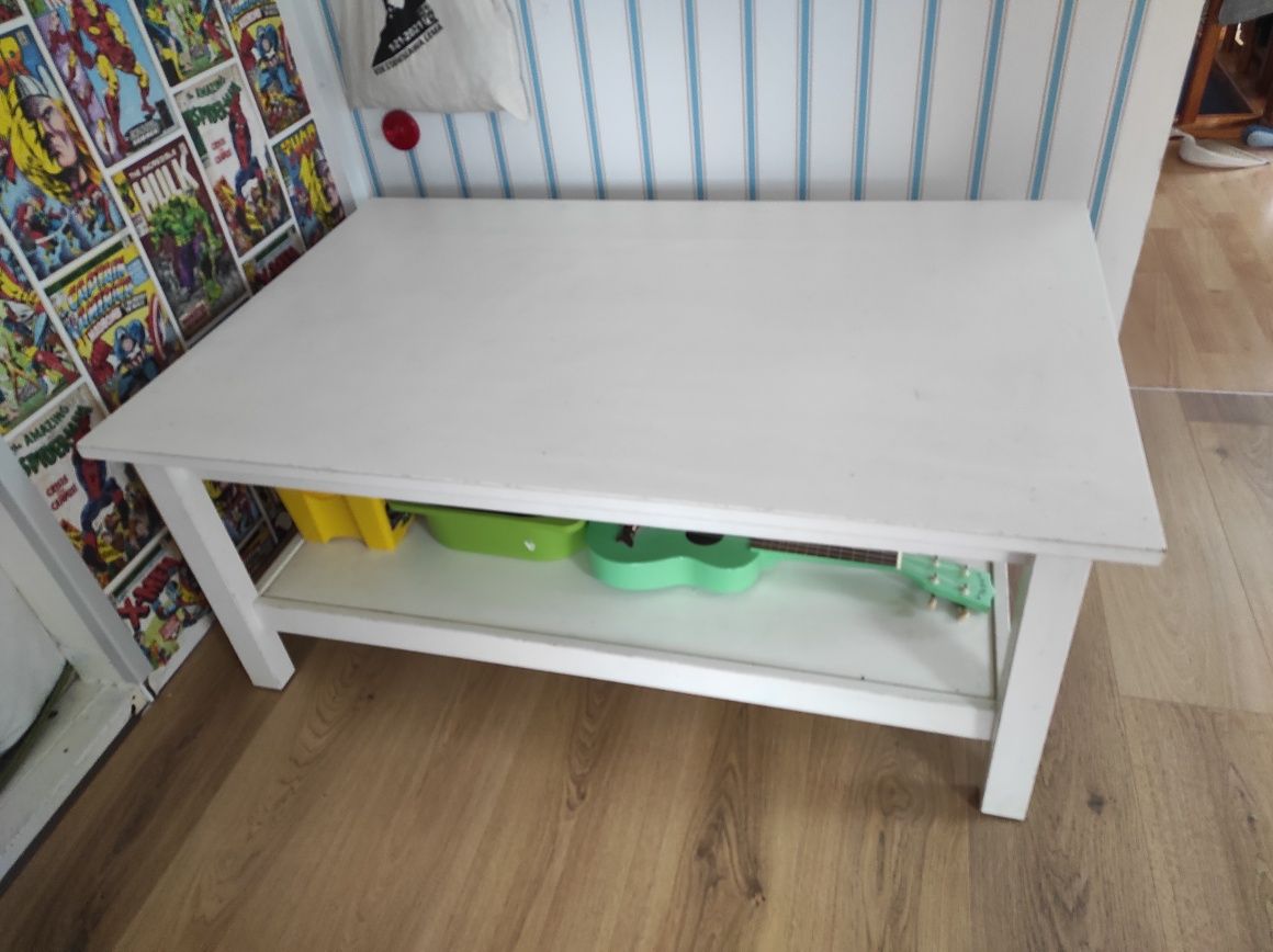 Ikea Hemnes Stolik Biały 118x75 Cm Lite Drewno 301.762.86