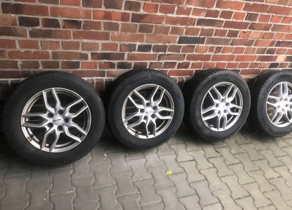 Felgi aluminiowe 16" z oponami  Skoda Koraq   ZIMA
