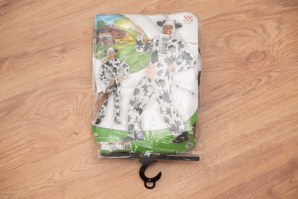 Strój karnawałowy krowa z wymionami rozmiar S unisex