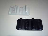 Base Carregador de comandos Xbox One + 2 baterias Branco ou Preto