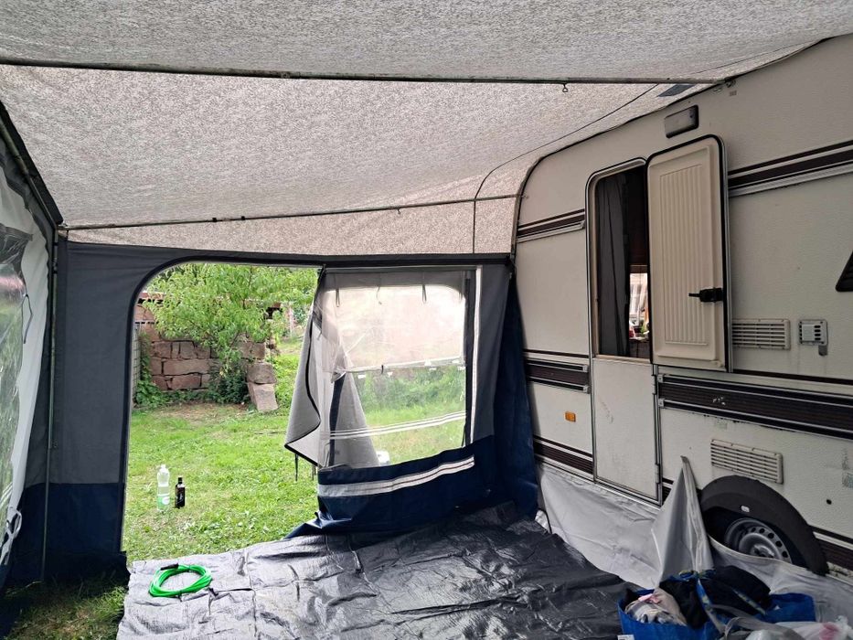 Przyczepa kempingowa Hobby ADX Solar dachowy WC 4 osobowa Zamiana