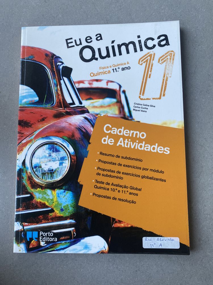 Livro de Química 11ano - Eu e a Química