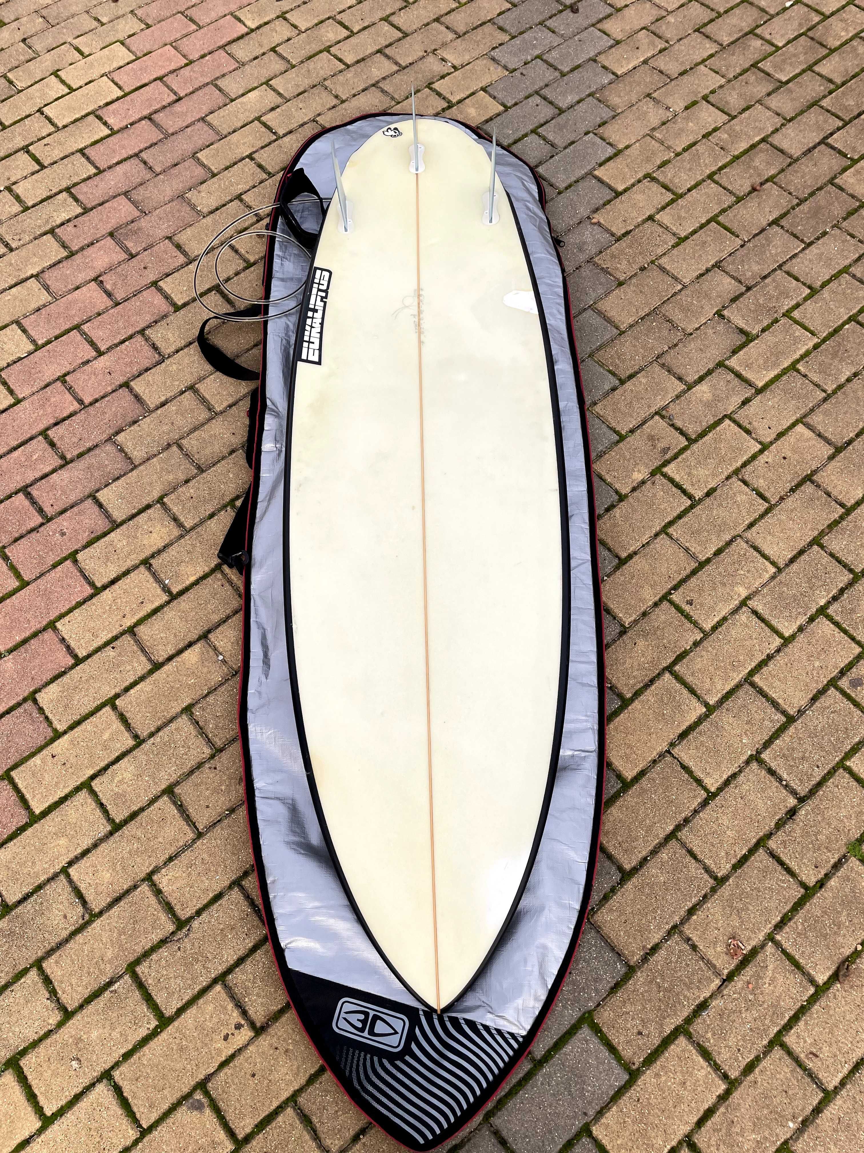 Prancha de Surf 6’4”, 6.4 Shortboard, Funboard, 35.5L, *Tudo incluido*