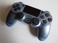 PAD do KONSOLI Sony PS4 Dualshock 4 V2 kolor TITANIUM Blue ! stan BDB