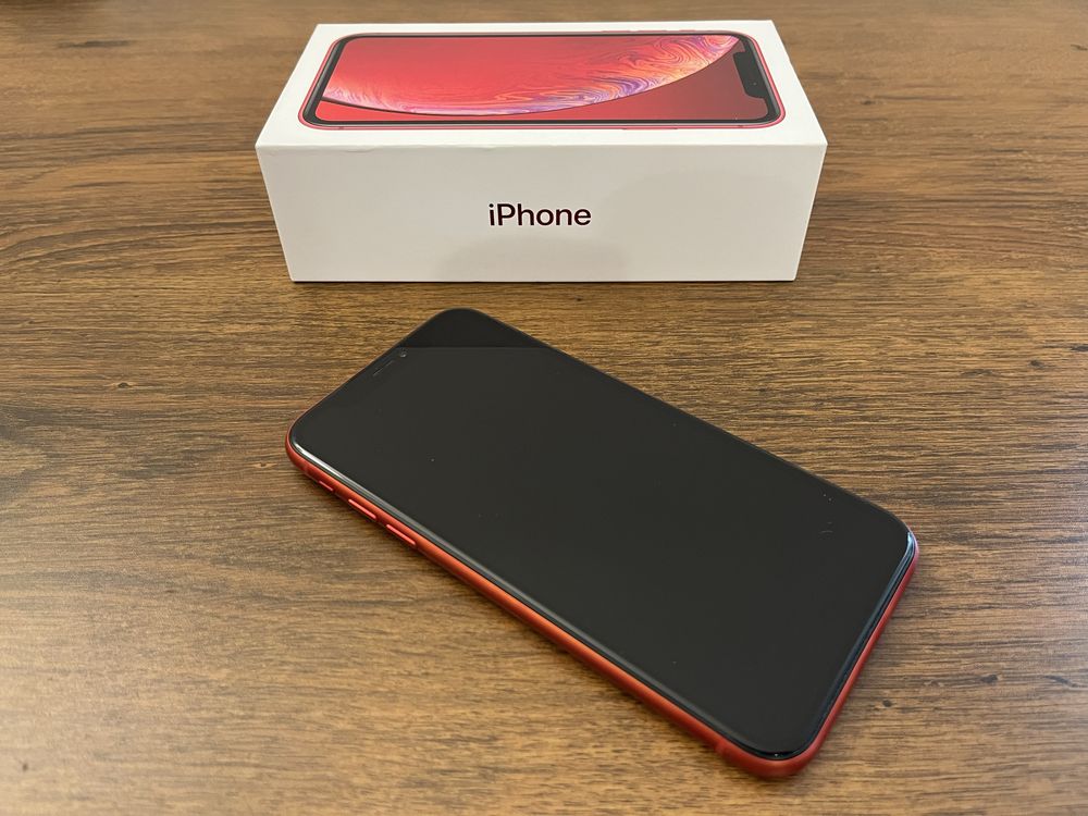 Iphone XR 64GB czerwony super stan