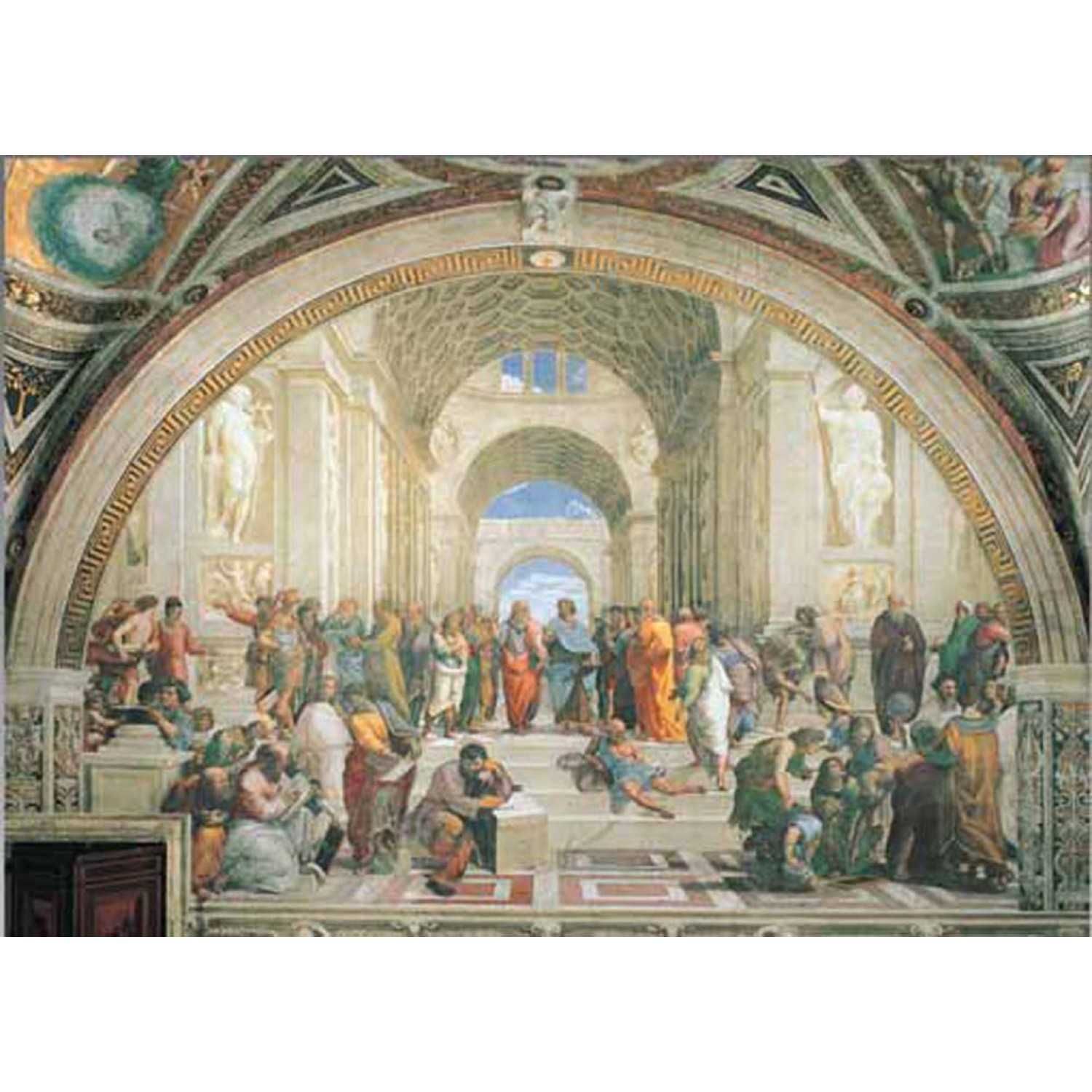 Puzzle RICORDI ART "Scuola di Atene", Raffaello, 1500 peças