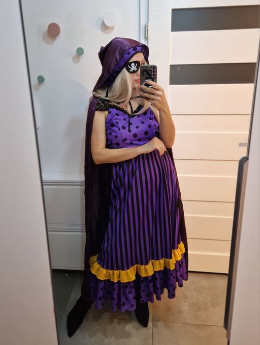 Xs 34 S 36 piratka cyganka przebranie na Halloween kostium 4cz.