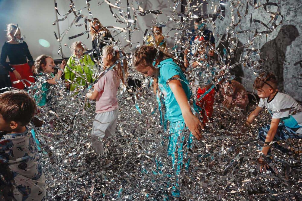 Аніматори Шоу мильних бульбашок, Белый мишка, Білий ведмідь Аквагрим