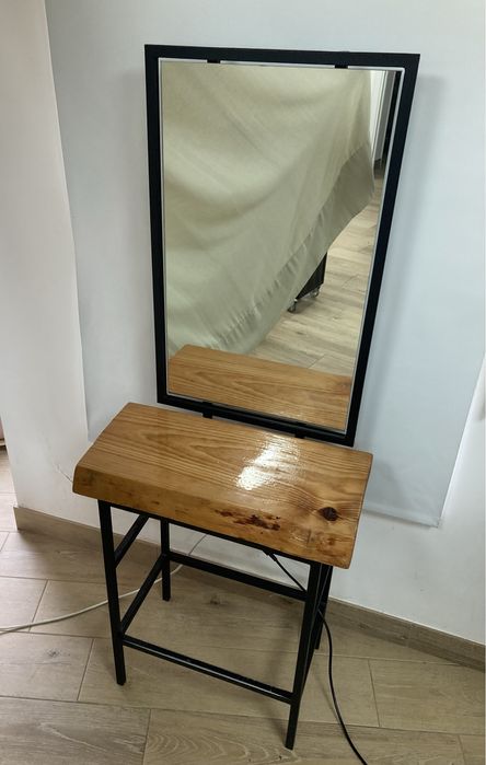 Bancada aparador com espelho