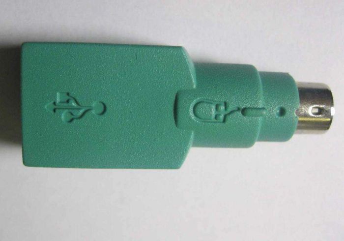 Adaptador Microsoft Rato PS2 para USB PC Portatil